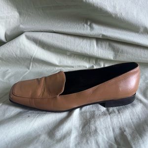 Classiques Entier Size 8.5 Leather Slip On Shoes Brown Heel 0.75” #H4